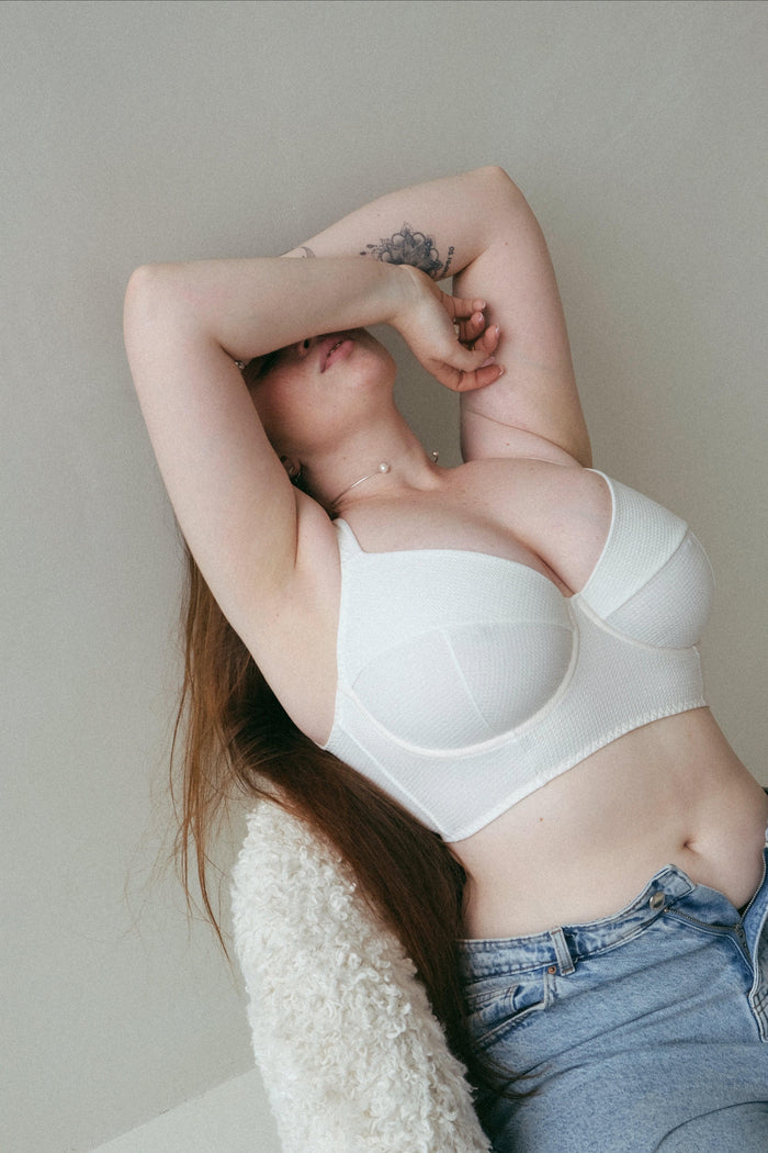 Tessa Ivory bra - yesUndress