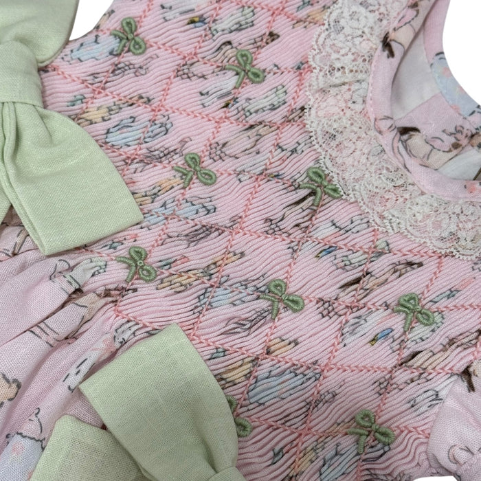 Thank Heaven for Little Girls Handsmocked Dress