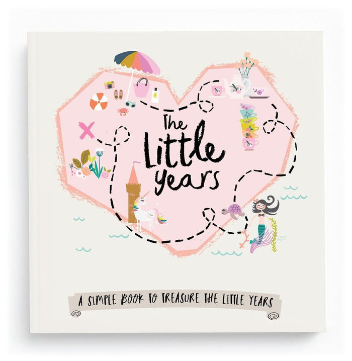 The Little Years Toddler Memory Book - GIRL - Babies in Bloom