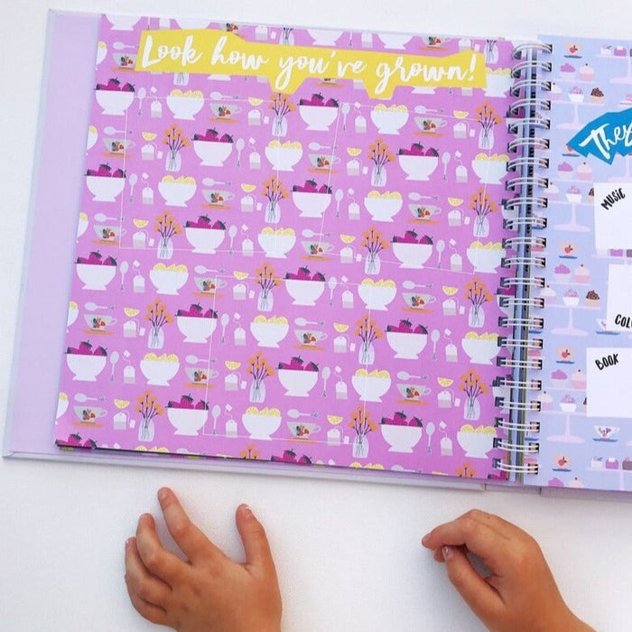 The Little Years Toddler Memory Book - GIRL - Babies in Bloom