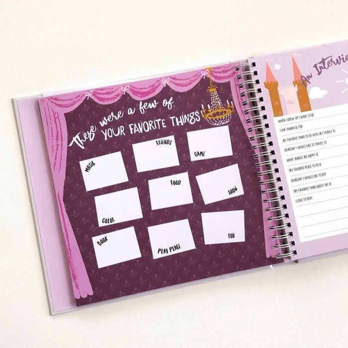 The Little Years Toddler Memory Book - GIRL - Babies in Bloom