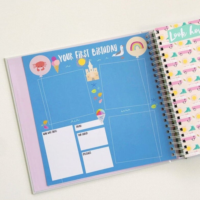 The Little Years Toddler Memory Book - GIRL - Babies in Bloom