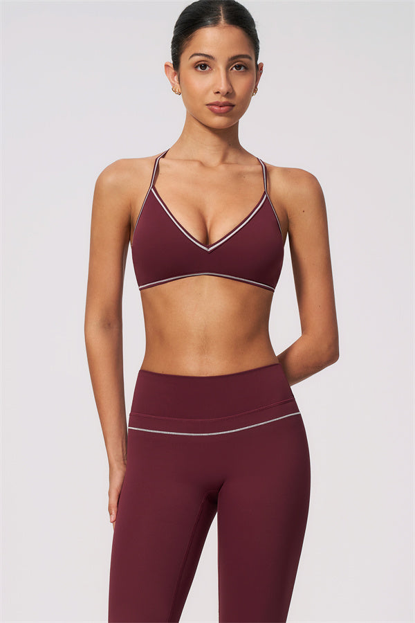 The RebelFit Sports Bra Capri Leggings 2-Piece Set
