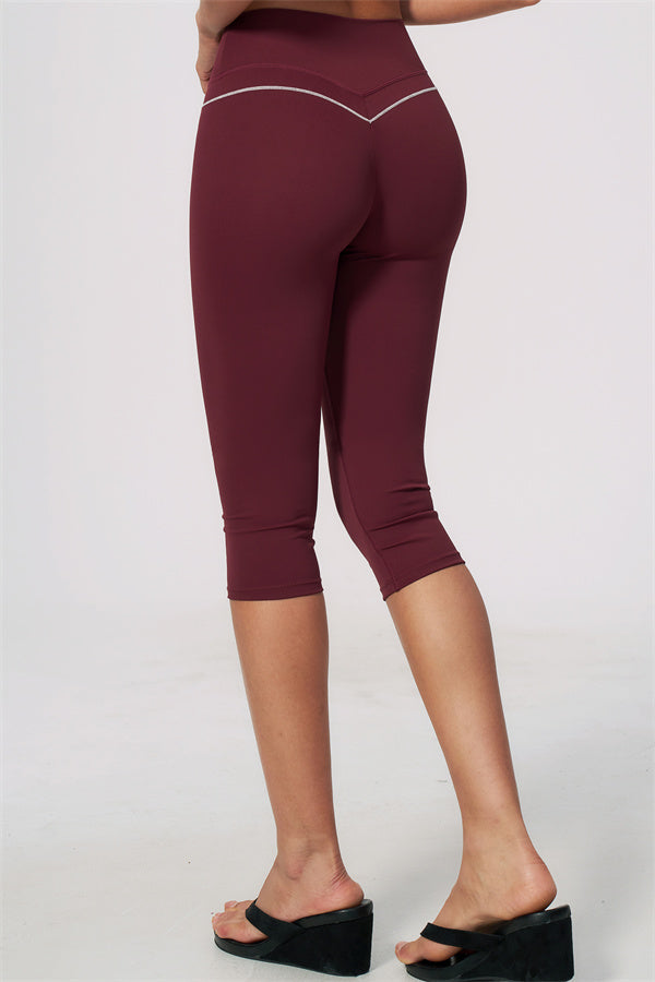 The RebelFit Sports Bra Capri Leggings 2-Piece Set