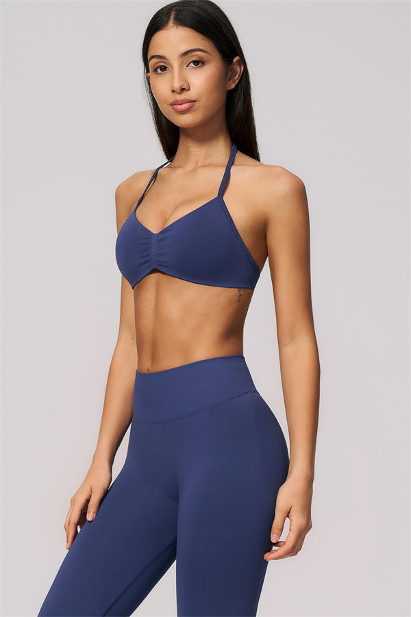 The Velvetine Sports Bra Flared Leggings 2-Piece Set