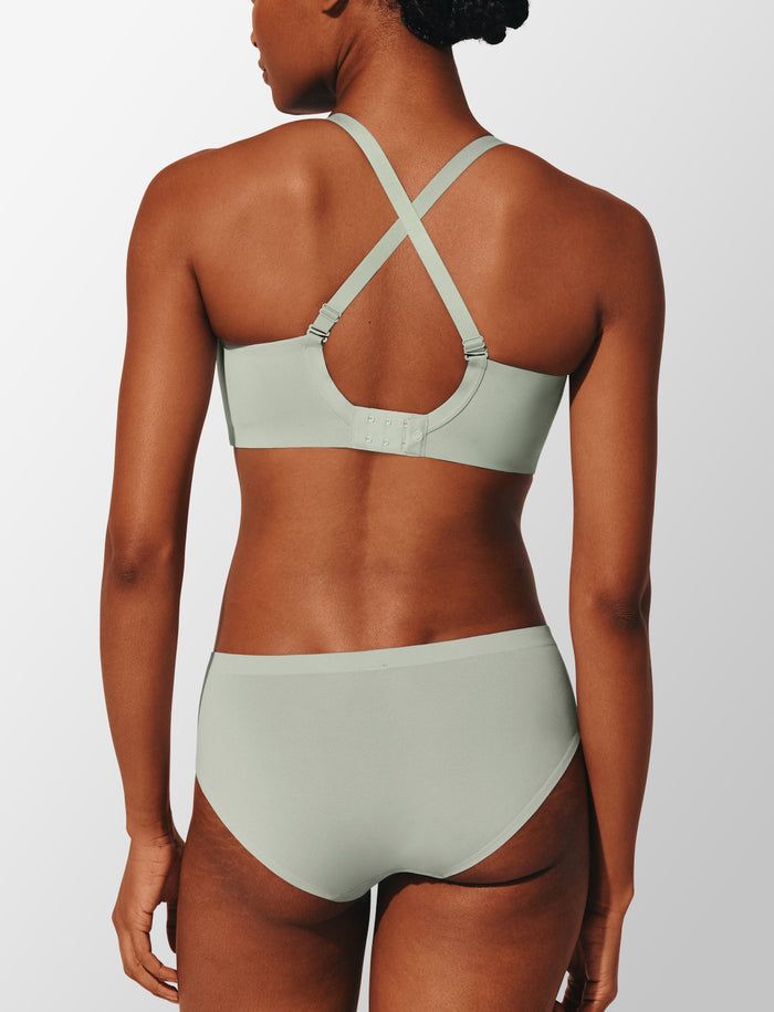 Thermoregulating TempSync™ Wireless Bra, Air - Thirdlove - 83% 37.5® nylon/12% spandex/5% nylon,modelAAA