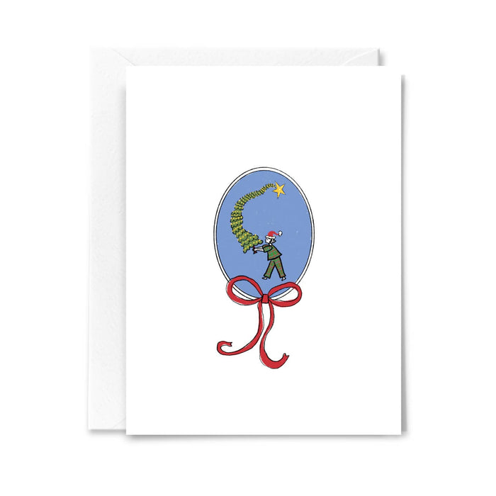 Tiny Christmas Tree Delivery Card