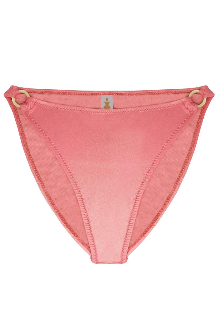 Titaniya Coral high waisted bikini bottom - Bikini bottom by yesUndress. Shop on yesUndress