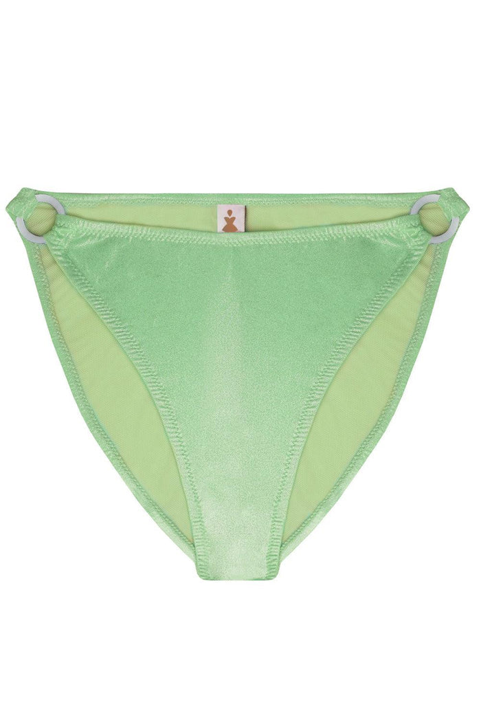Titaniya Greenery high waisted bikini bottom - Bikini bottom by yesUndress. Shop on yesUndress