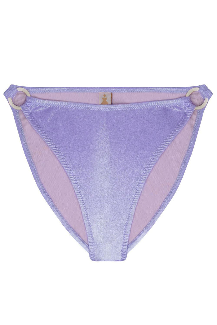 Titaniya Lilac high waisted bikini bottom - Bikini bottom by yesUndress. Shop on yesUndress