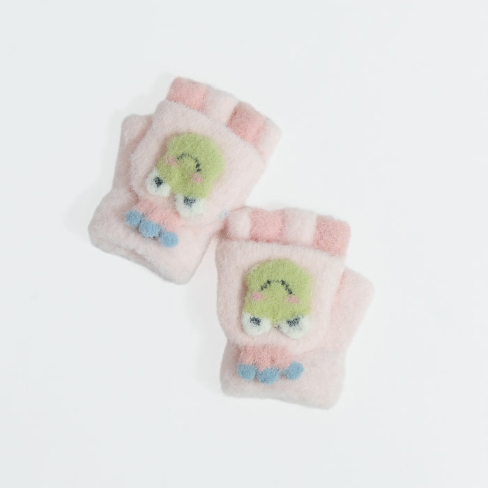 Toddler Frog Convertible Mittens