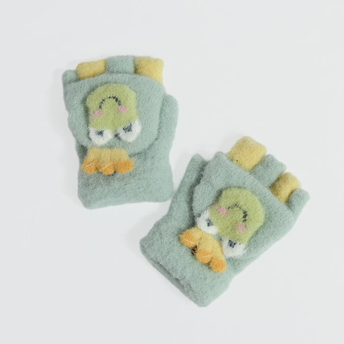 Toddler Frog Convertible Mittens