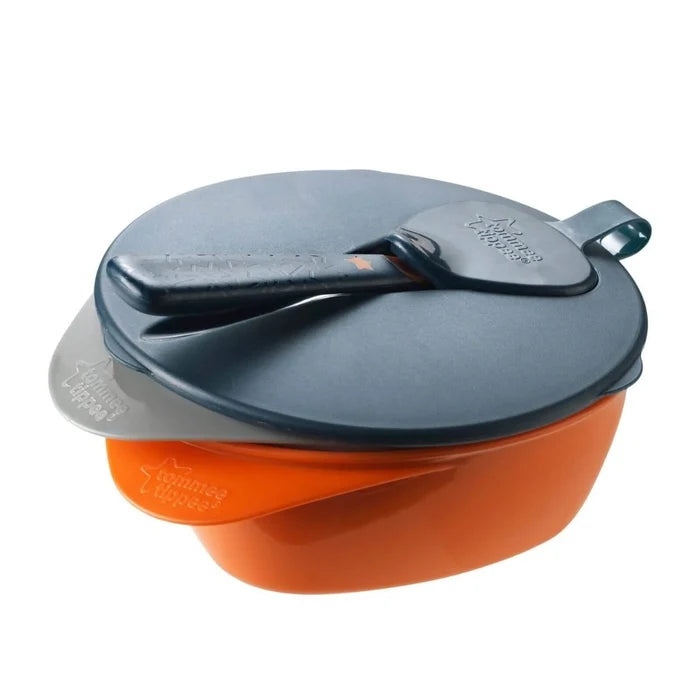 Tommee Tippee 2 Feeding Bowls with Spoon and Lid - ebebek - Black Friday