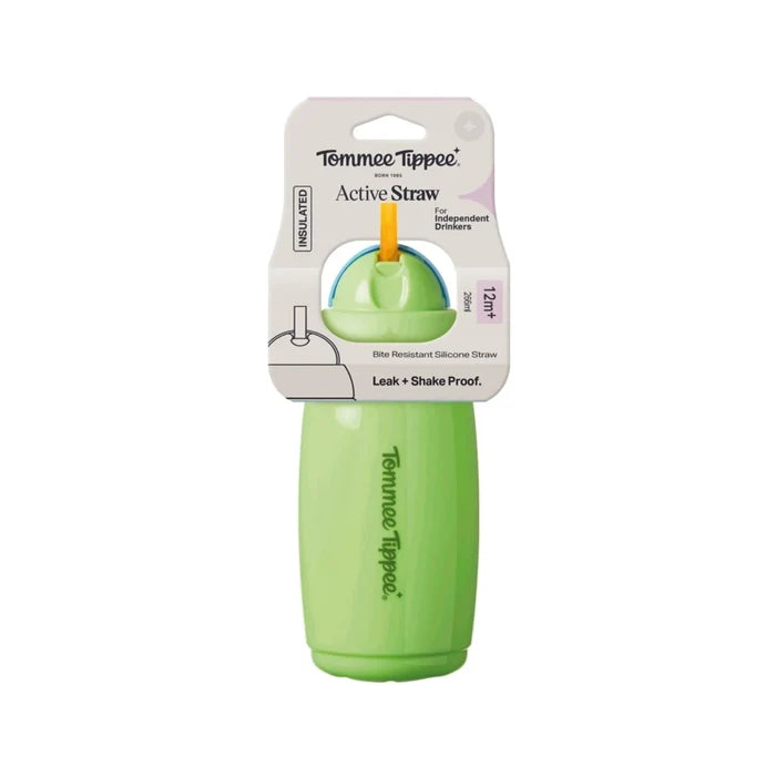 Tommee Tippee Insulated Straw 266ml 12m+ - Assorted - ebebek - Christmas