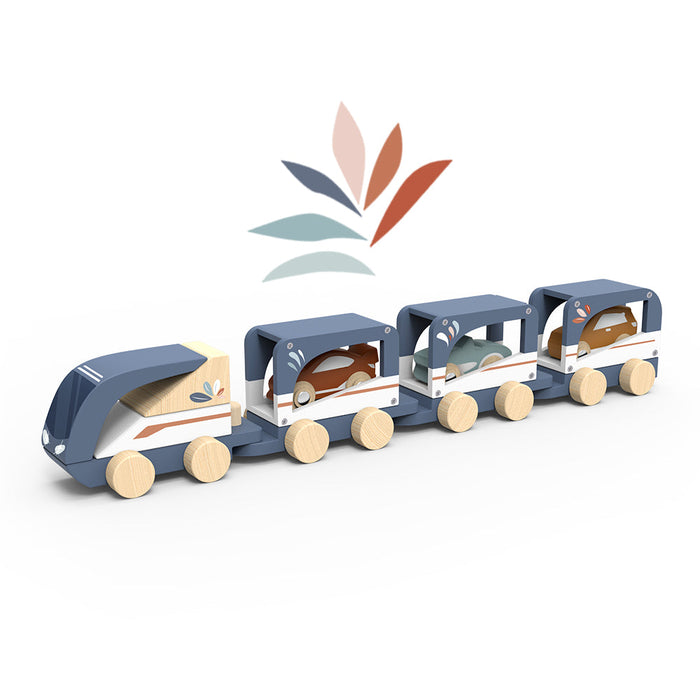 Train Vehicle Carrier - Babies in Bloom