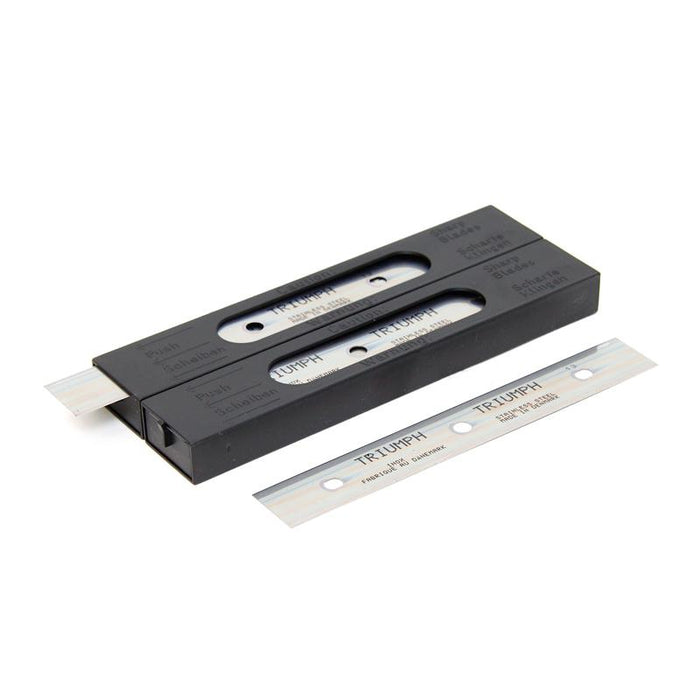 Triumph 6in/15cm 0.15mm Stainless Steel Blades-25 Pack Black Box - Windows101