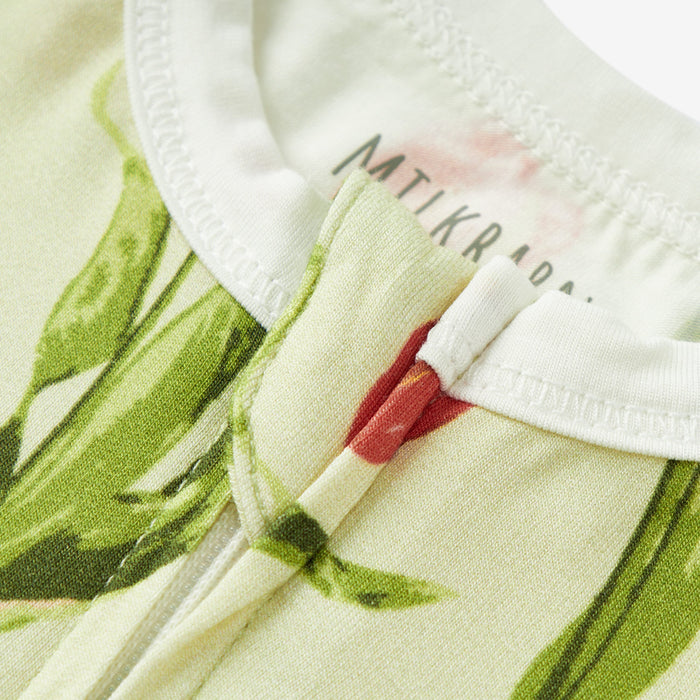 Tulip Luxe Stretch Zipper Pajama - Babies in Bloom