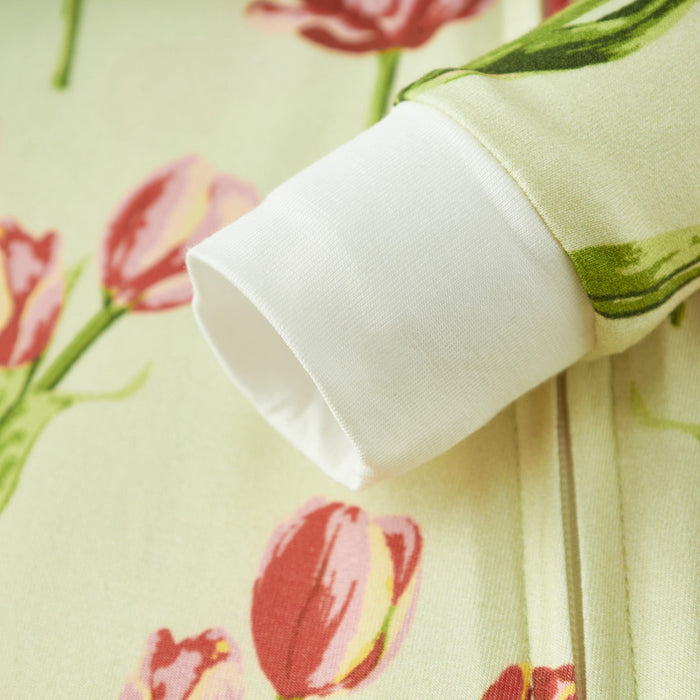 Tulip Luxe Stretch Zipper Pajama - Babies in Bloom
