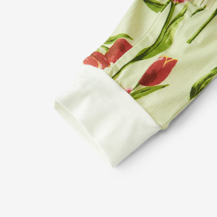 Tulip Luxe Stretch Zipper Pajama - Babies in Bloom