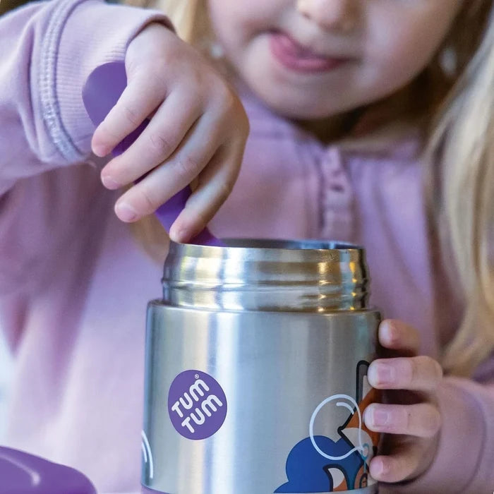 TUM TUM Thermal Food Flask with Magnetic Spork - Felicity Fox - ebebek - Black Friday