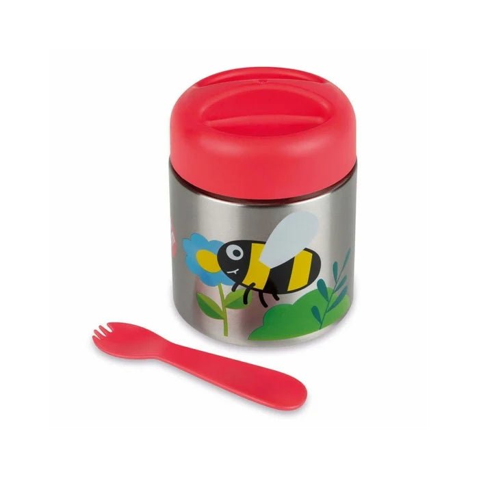TUM TUM Thermal Food Flask with Magnetic Spork - Ladybird - ebebek - Black Friday