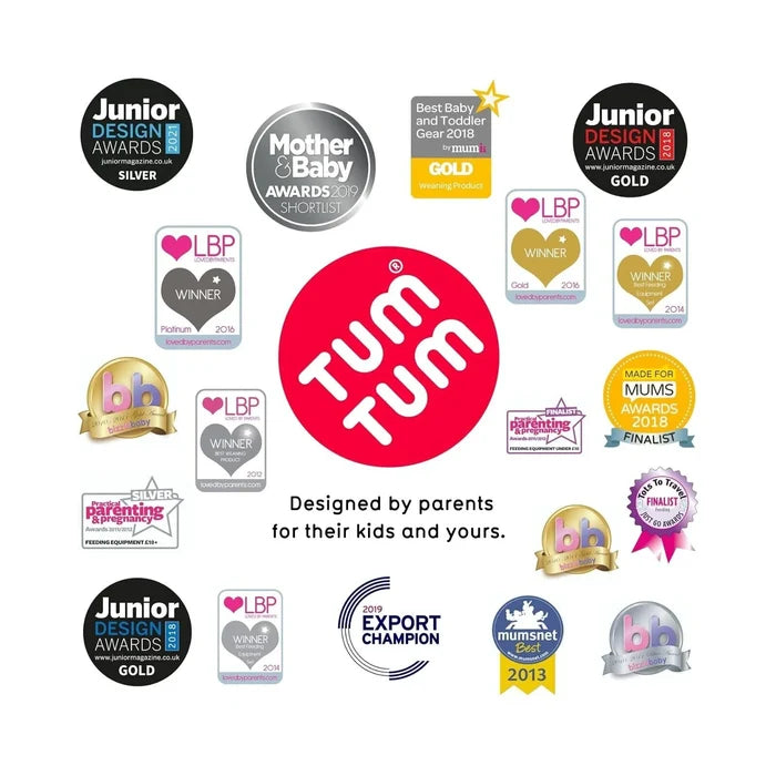 TUM TUM Thermal Food Flask with Magnetic Spork - Ladybird - ebebek - Black Friday