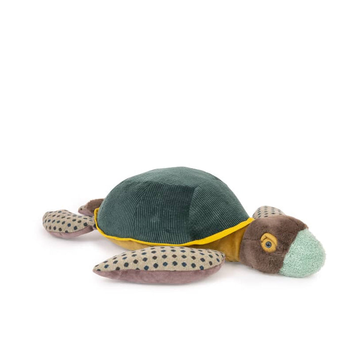 Turtle Plush (large) - Stuffed Toy - Moulin Roty - Babies in Bloom