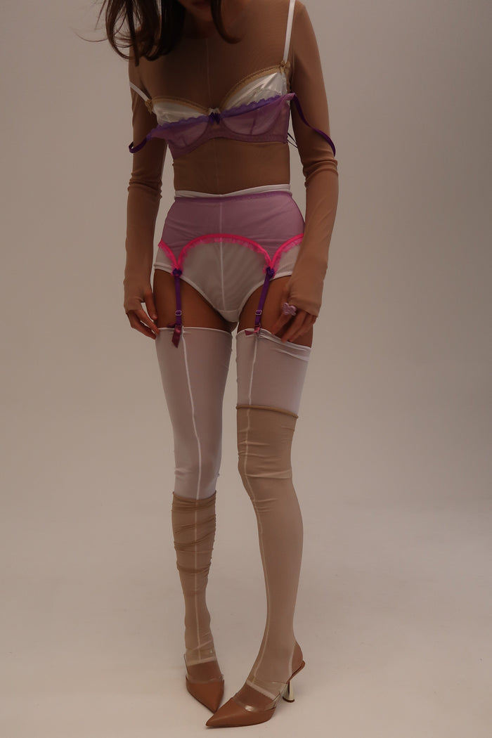 Understar white stockings