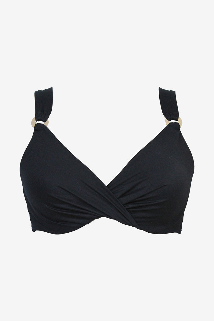 Underwire Plunge Bra Top