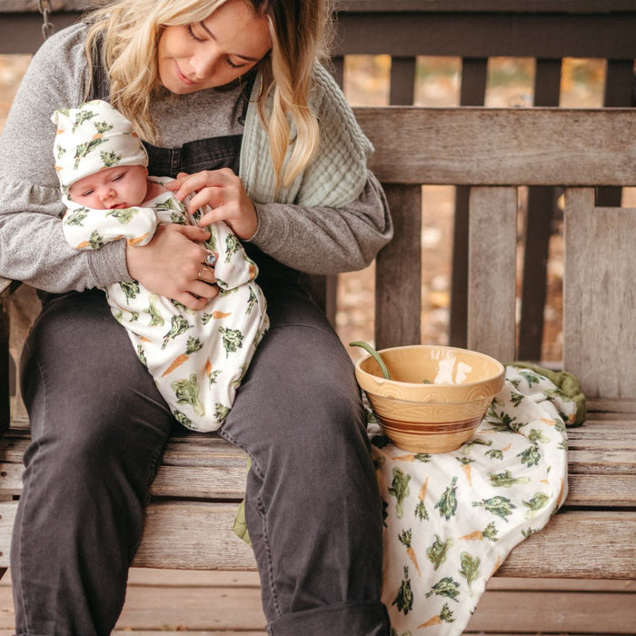Valais Sheep Big Lovey Three-Layer Muslin Blanket - Babies in Bloom