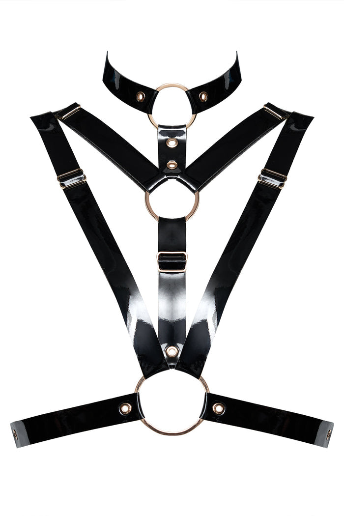 Valkyrie Black halter bra by Secret Room