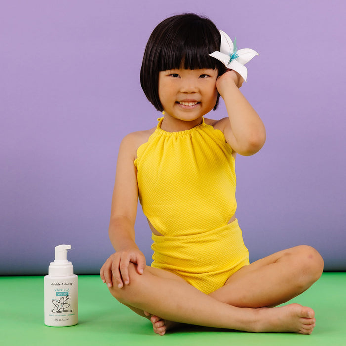 Vanilla Foaming Bubble Bath, Body Wash & Shampoo - Babies in Bloom