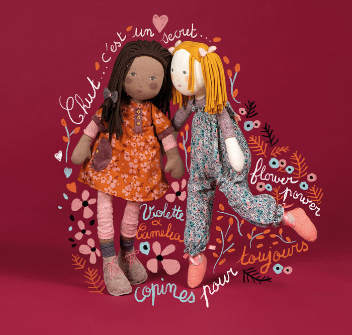 Violette The Rosalies - Doll - Moulin Roty - Babies in Bloom