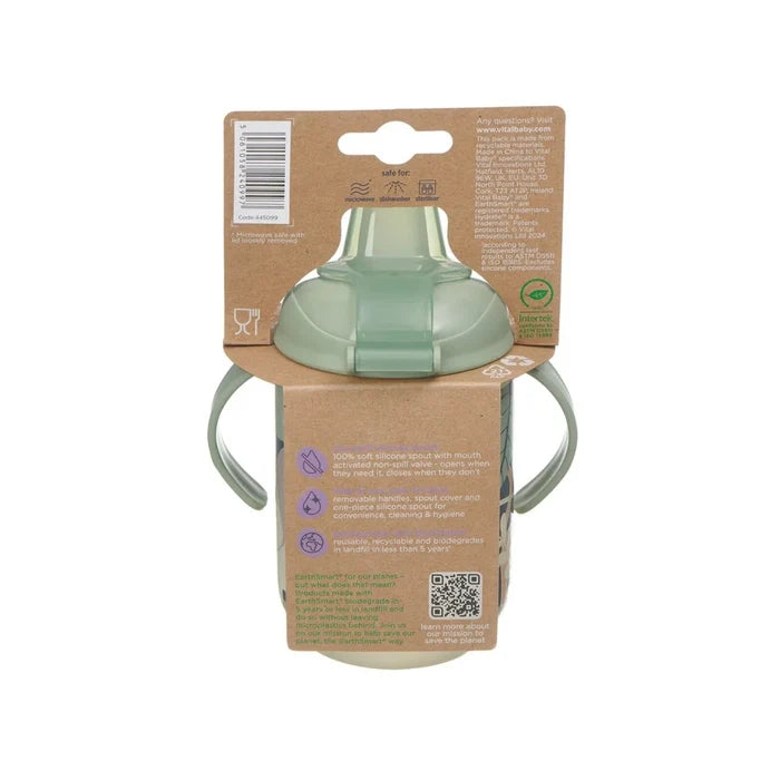 Vital Baby Hydrate Easy Sipper Cup 350ml - Jungle Glow - ebebek - Black Friday