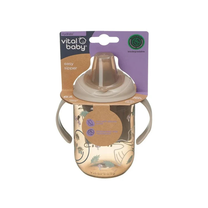 Vital Baby Hydrate Easy Sipper Cup 350ml - Natural Stone - ebebek - Black Friday