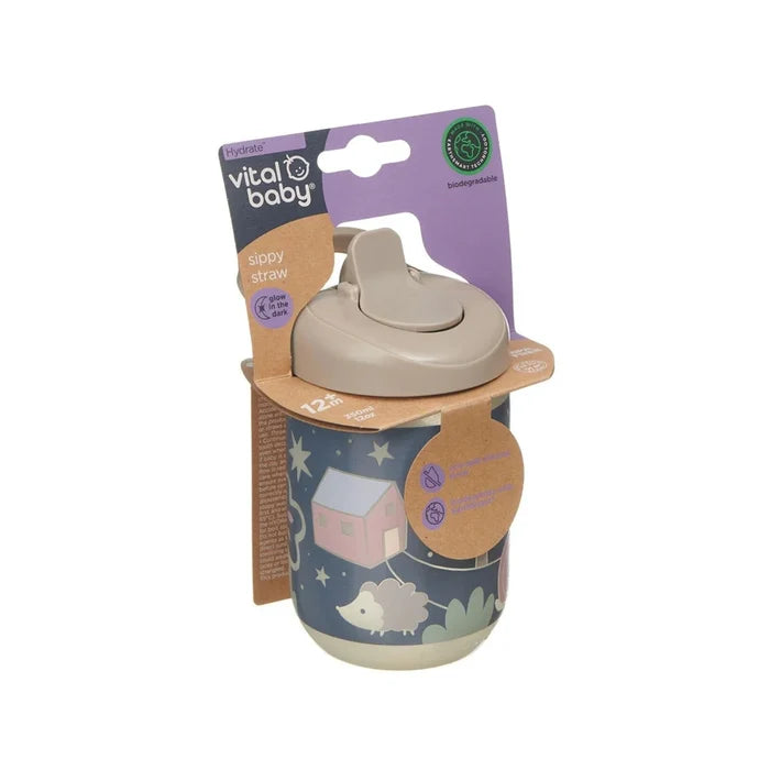 Vital Baby Hydrate Sippy Straw Cup 350ml - Woodland Glow - ebebek - Black Friday