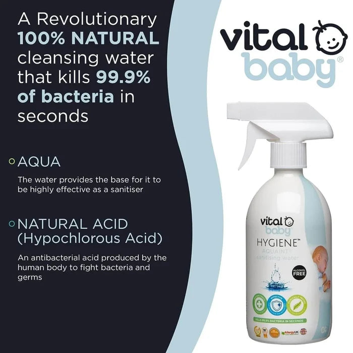 Vital Baby Hygiene Aquaint Cleansing Water 500ml - ebebek - Black Friday