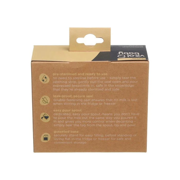 Vital Baby Nurture Easy Pour Breast Milk Storage Bags 30 pcs - ebebek - Black Friday