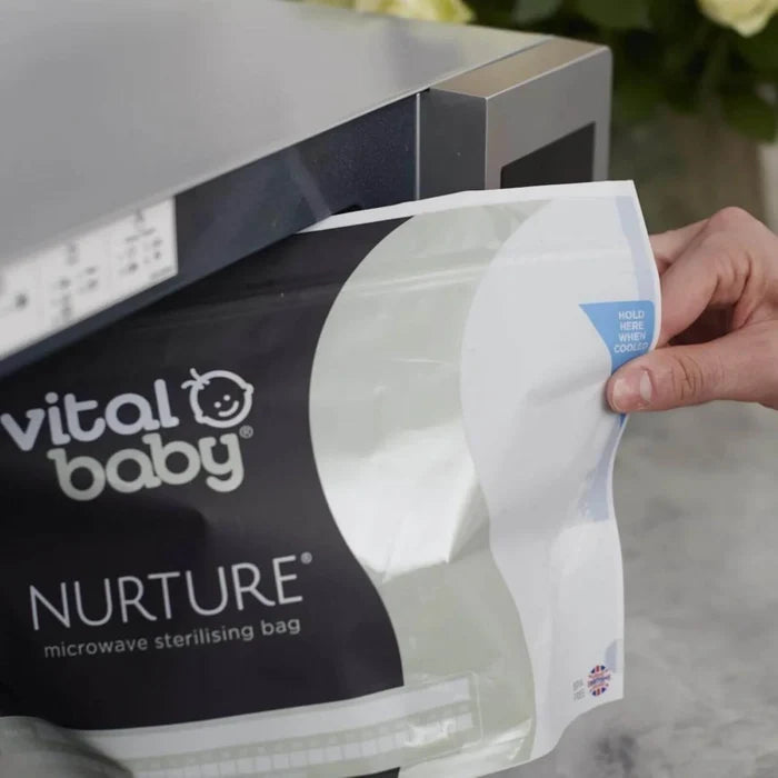 Vital Baby Nurture Microwave Sterilising Bags 5 pcs - ebebek - Black Friday
