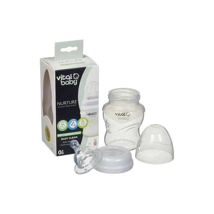 Vital Baby Nurture Silicone Feed Bottle 150ml - ebebek - Black Friday