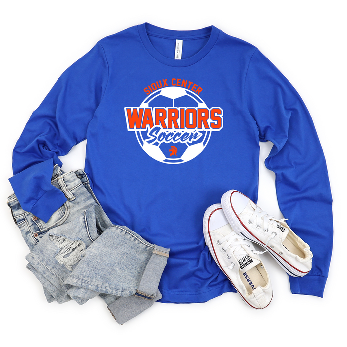 WARRIORS SOCCER BALL LONG SLEEVE