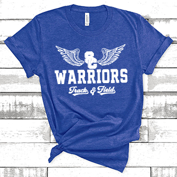 WARRIORS TRACK ARROW (SHORT & LONG SLEEVE)