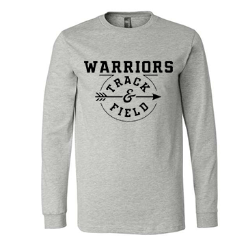 WARRIORS TRACK & FIELD ARROW GRAY (3 STYLES)