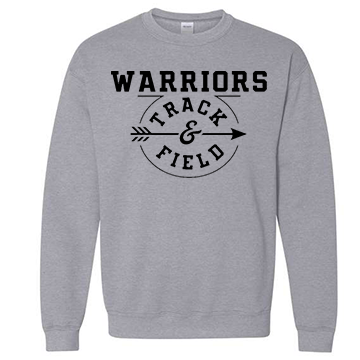 WARRIORS TRACK & FIELD ARROW GRAY (3 STYLES)