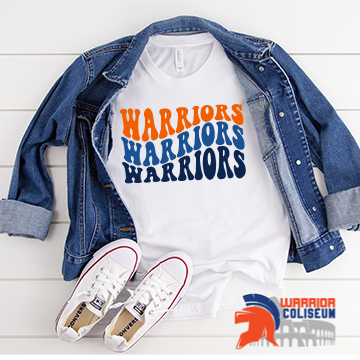 Warriors Wave Tee