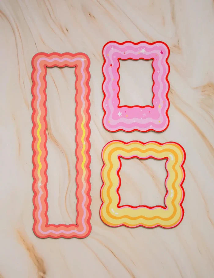 Wavy bubbles Magnetic frame set