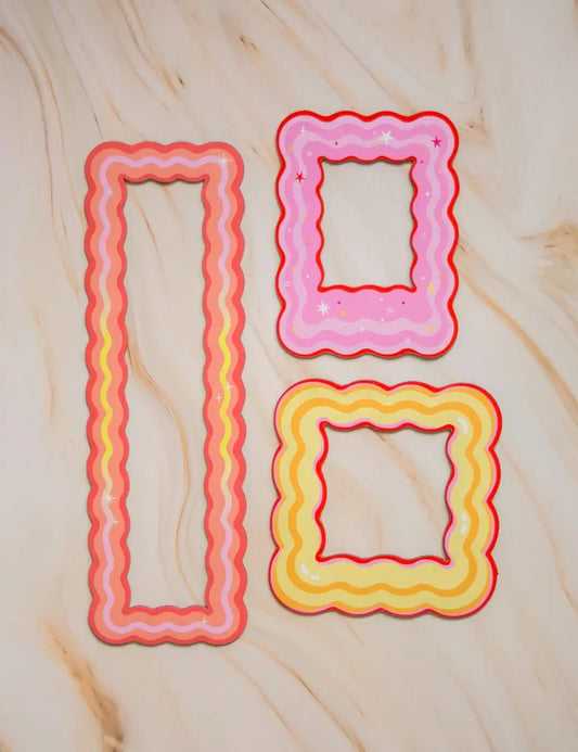 Wavy bubbles Magnetic frame set