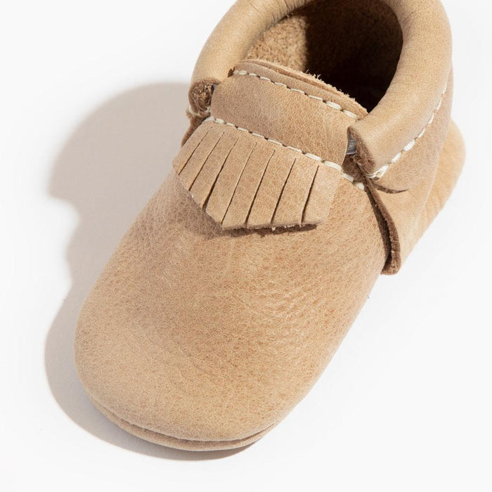Weathered Brown City Baby Shoe - Babies in Bloom