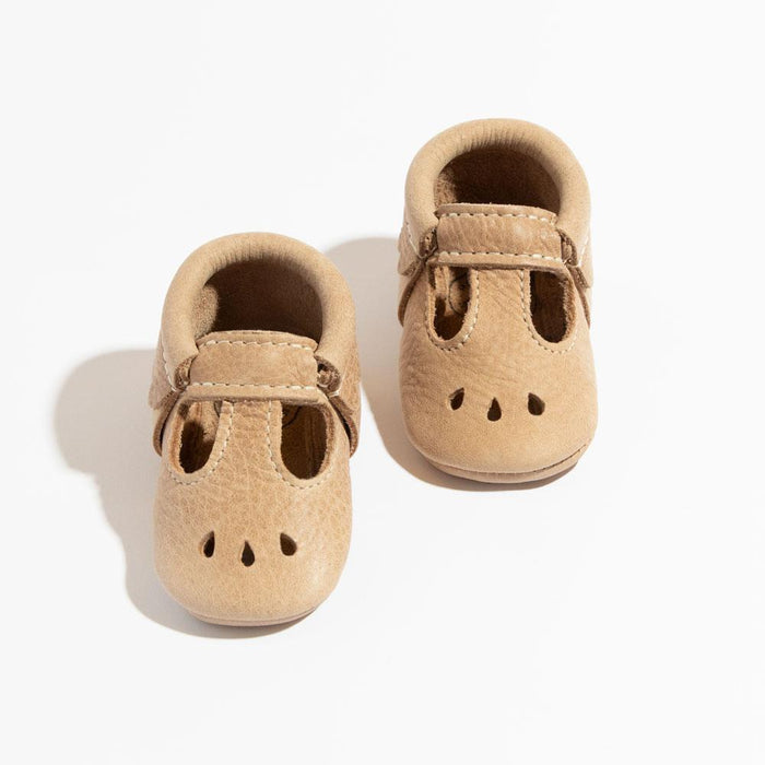 Weathered Brown Mary Jane Baby Shoe - Babies in Bloom