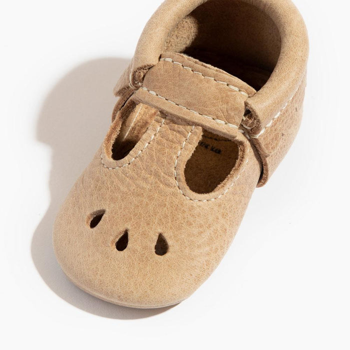 Weathered Brown Mary Jane Baby Shoe - Babies in Bloom